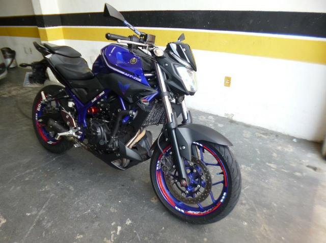 Moto mt 03 321 abs 2018/2019 azul