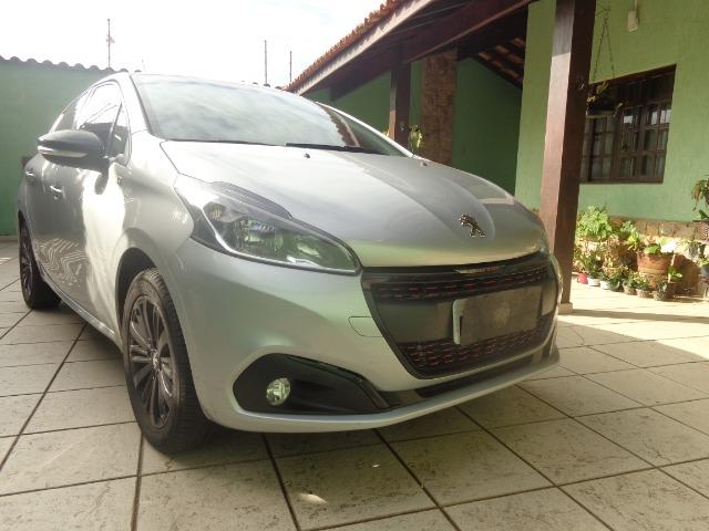 Peugeot 208 sport 1.6 flex prata unico dono 2017