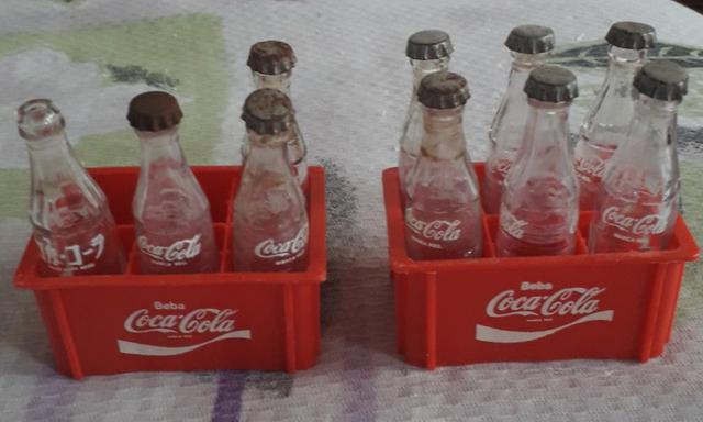 Garrafinhas Coca-Cola