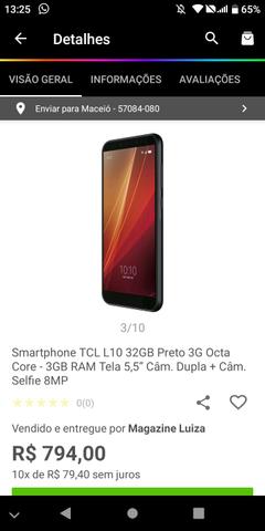 Smartphone TCL L10