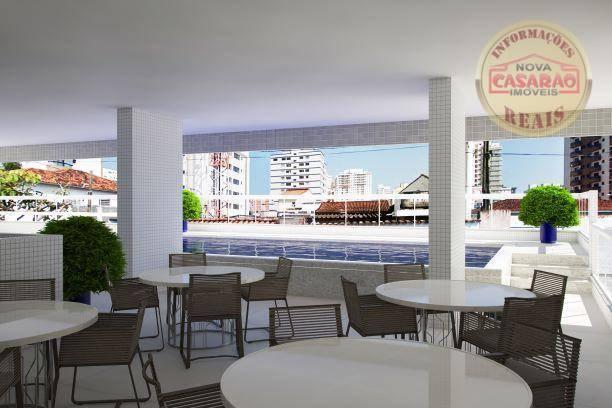 Apartamento com 2 dormitórios à venda, 72 m² por R$ 362.373 - Cidade Ocian - Praia Grande/ - Foto 20
