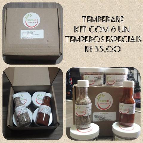 Kit De Temperos Especiais - Temperare