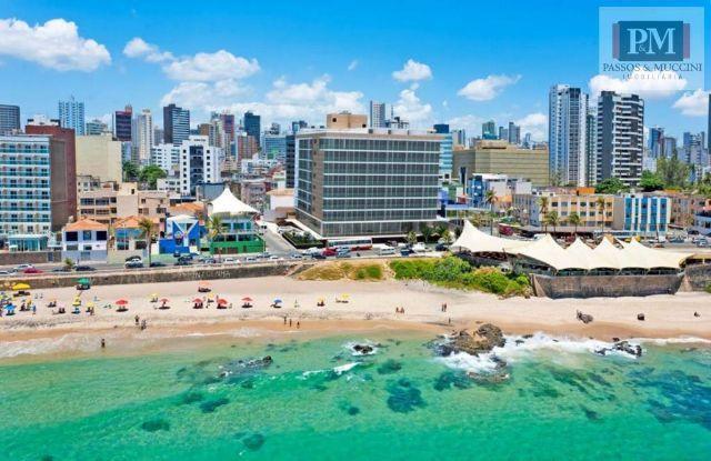 Apartamento Expresso 2222 de 1 quarto decorado e mobiliado 600 mil vista Mar Barra Ondina - Foto 12