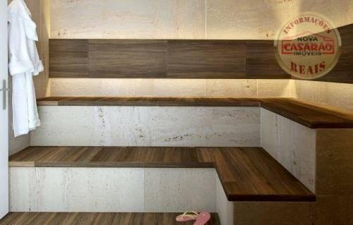 Apartamento com 2 dormitórios à venda, 72 m² por R$ 362.373 - Cidade Ocian - Praia Grande/ - Foto 14