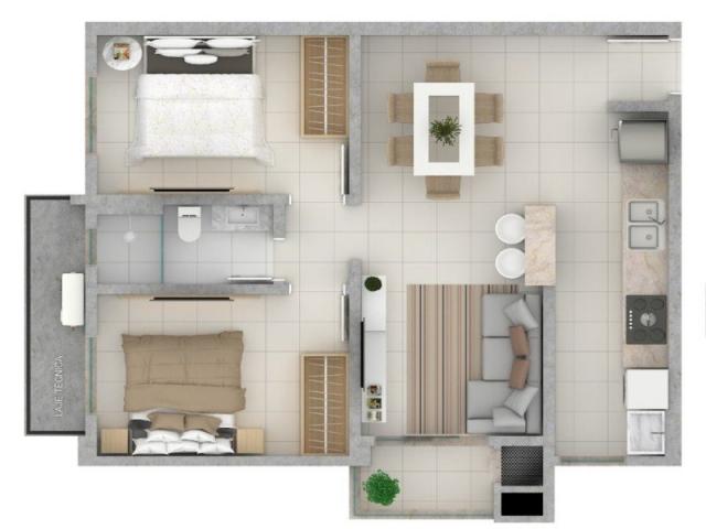 Apartamento à venda com 2 dormitórios em Costa e silva, Joinville cod:SM622 - Foto 6