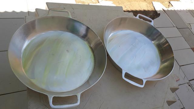 Frigideiras de alumínio batido - Foto 2