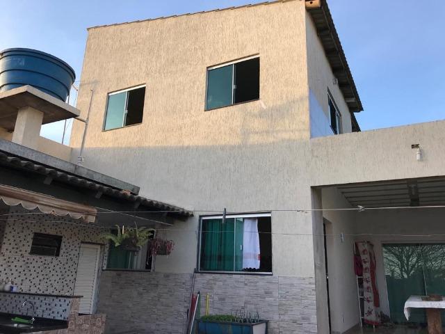 Excelente Casa, 3 Qts Sendo 1 Suíte, Laje, Cerâmica, Lazer no Piso Superior! - Foto 9