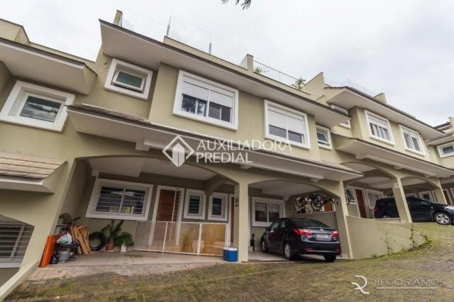 Casa de condomínio à venda com 3 dormitórios em Tristeza, Porto alegre cod:307207