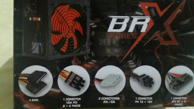 Fonte Gamer 550w Brx fontes (Leia a descrição) - Foto 4
