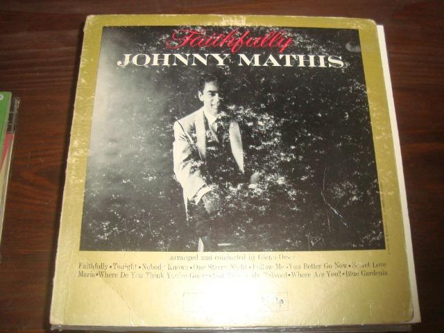 Johnny Mathis, Faithfully, Lp Vinil usado, importado