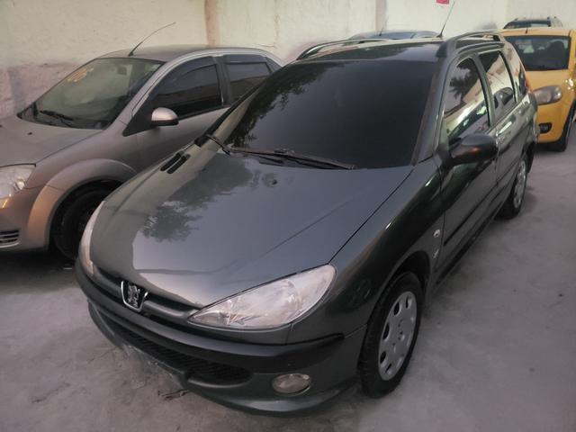 Peugeot 206 sw 2008 presence 1.4 8v flex+gnv+completíssimo+revisado+novíssimo! - Foto 5