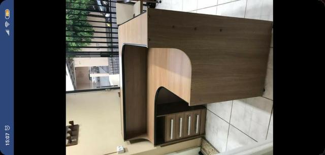 Balcão com gavetas para loja