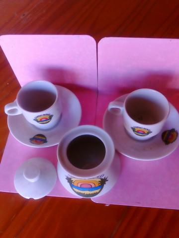Conjunto de xícaras para cafezinho com açucareiro capão novo - Foto 5