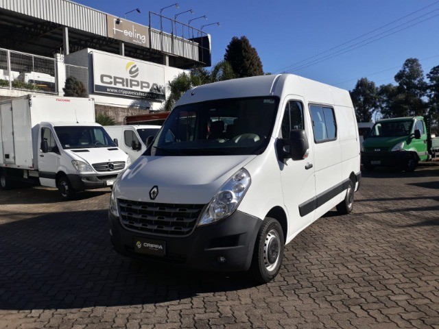 RENAULT MASTER MISTA 7 LUGARES GRAND FURGÃO L2H2 2.3 TURBO DIESEL 2018