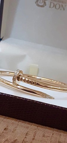 Bracelete Cartier Prego em Ouro 18k - Foto 4