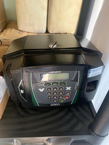 Relógio Ponto C/ Leitor Biométrico Prisma Henry - Foto 4