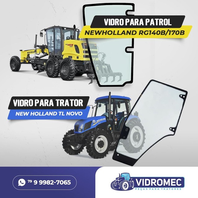 Trator (Vidros de Trator) - Foto 3