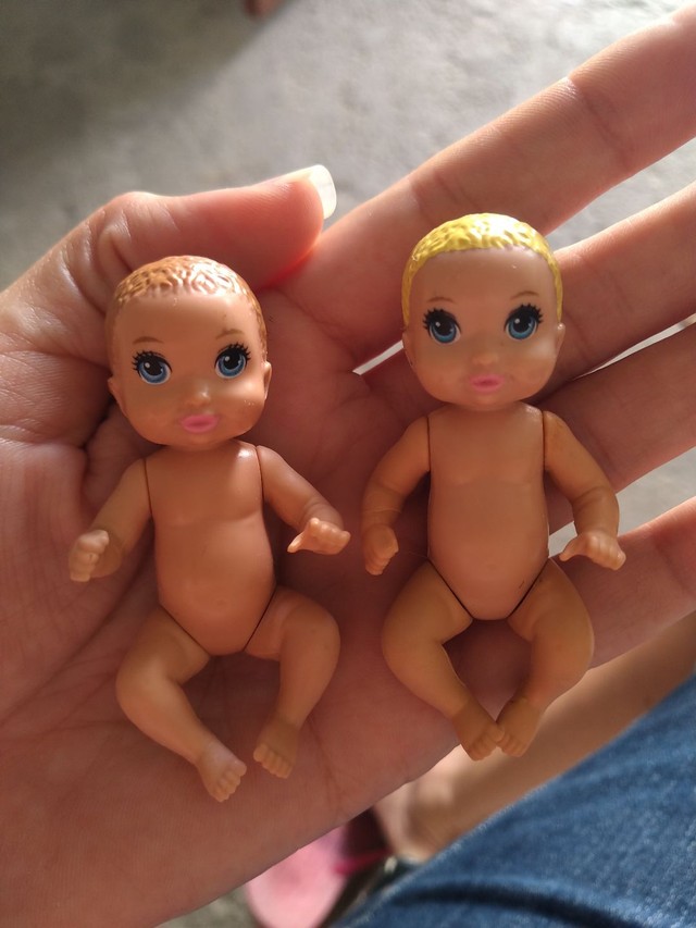 Bebês da Barbie Mattel