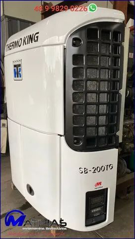 Thermo King  Modelo: SB 200 TG  Ano/mod: 2013  Gás R404A