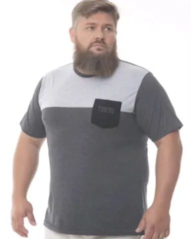 Camiseta moda maior SBA100% algodão  - Foto 2