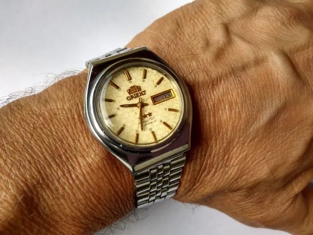 Relógio Orient Automático antigo 64309892618754120