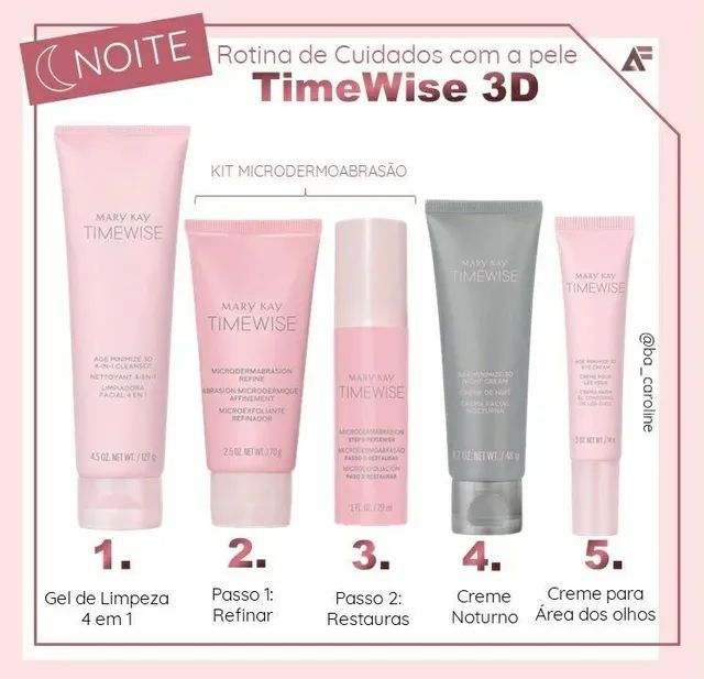 Kit Microdermoabrasão Timewise Mary Kay  - Foto 3