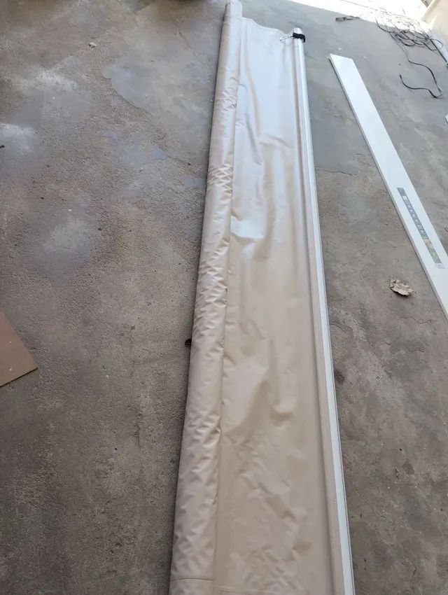 Toldo cortina com visor transparente 300x280  - Foto 4