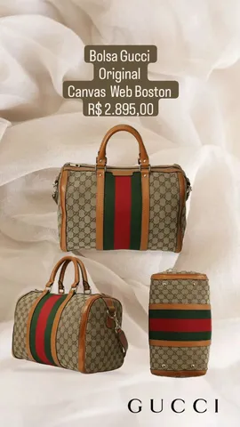 Bolsa Gucci Original, Bolsa de Ombro Feminina Gucci Usado 87352932