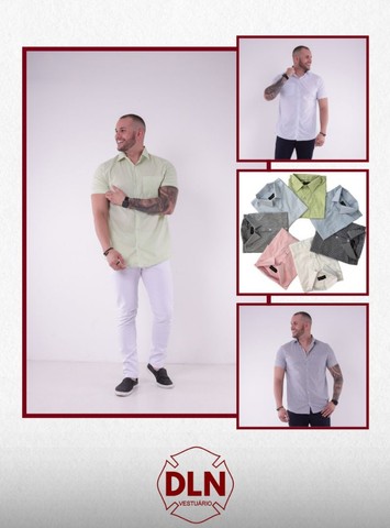 Camisa Social Masculina 