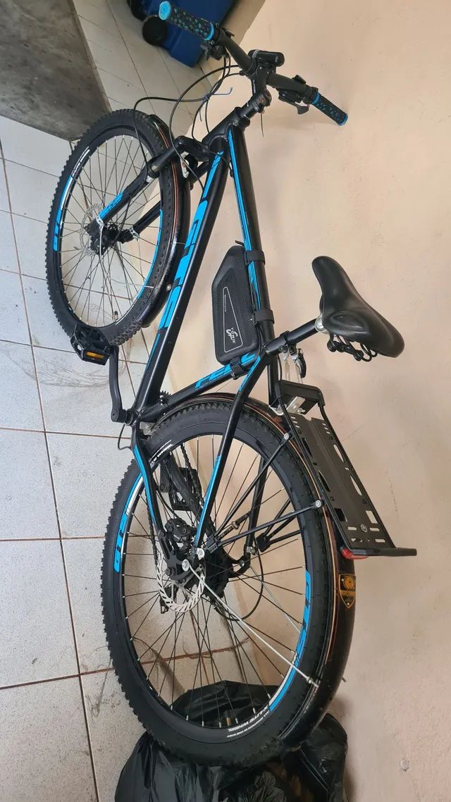 Bicicleta Aro 29 Gts Feel Freio À Disco 24 Marchas - Cinza+Preto