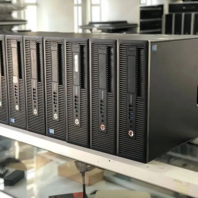 Pc Computador Hp Elitedesk AMD A10 Hd Ssd 128gb Memoria 8gb - Windows 10 - Novo