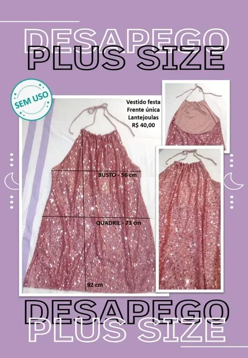 Brechó - roupas femininas Plus Size - Foto 2