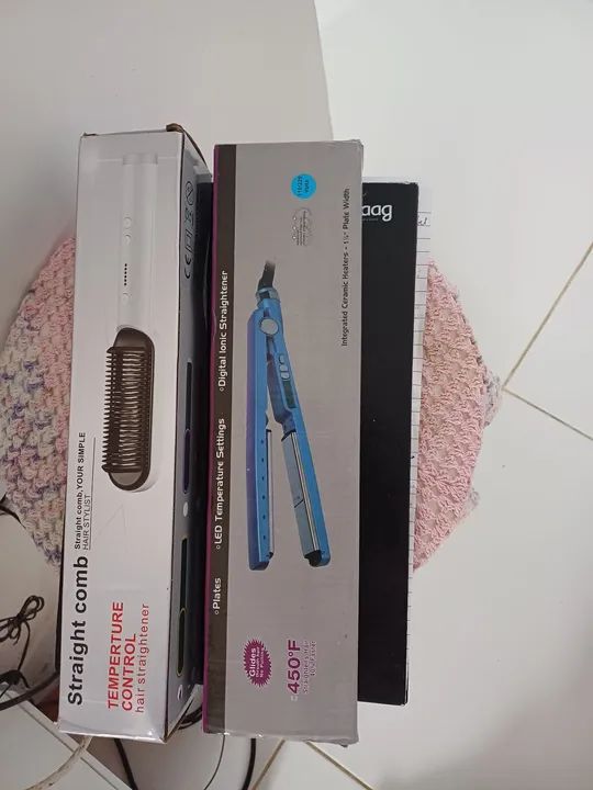 Prancha de Cabelo Digital Iônica 450°F