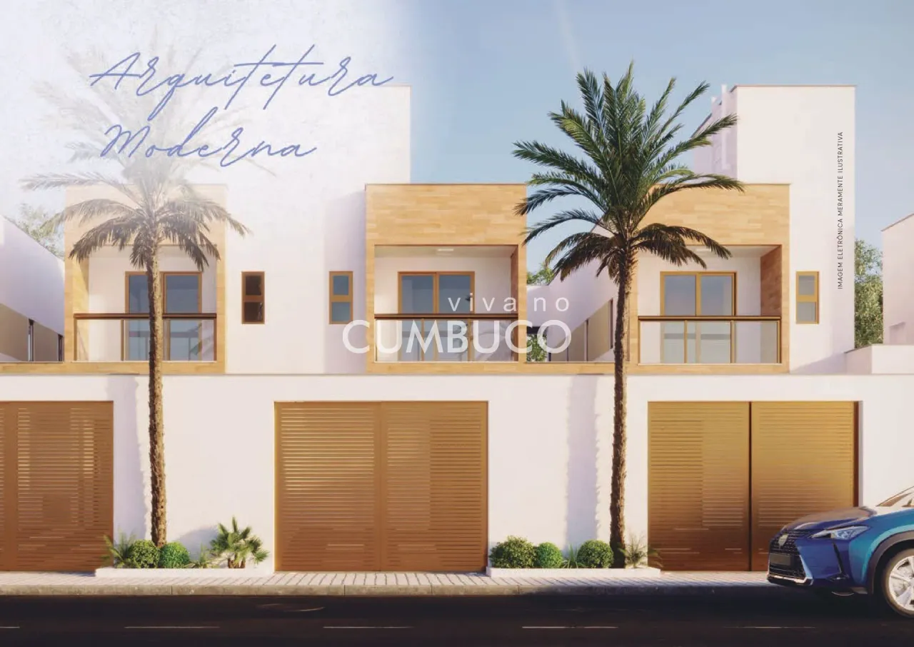 Casas no Villa Vento com 2 dormitórios à venda, 85m² por 658.000,00 - Cumbuco-Caucaia/CE