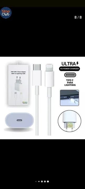 Carregador 25W USB-C para iPhone - Original - Foto 2