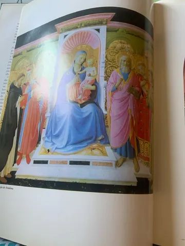 Livro raro  :  gênios da pintura do gótico a renascença  - Foto 6