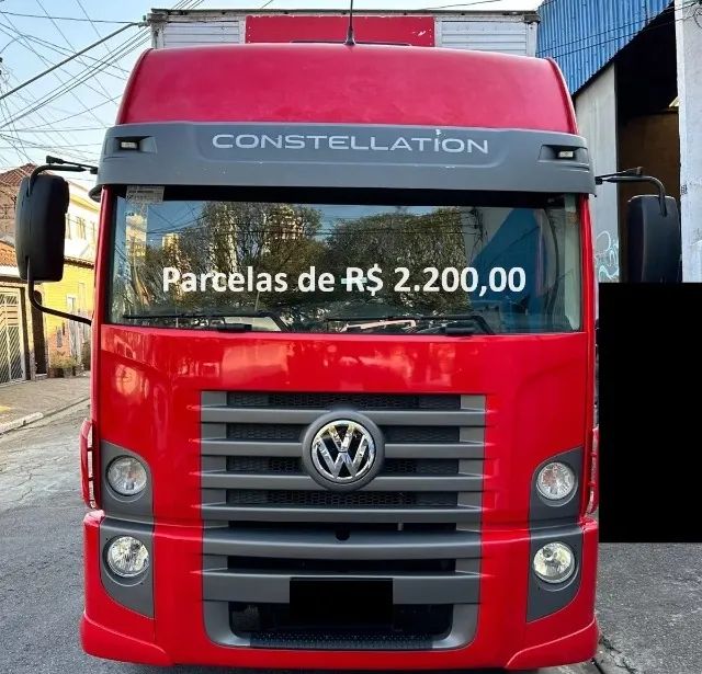 VW Constellation 24.280 2021 Baú de Alumínio Entrada mais Parcelas com Contrato de Serviço - Foto 4