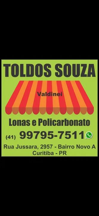 Cortinas retráteis e toldos 