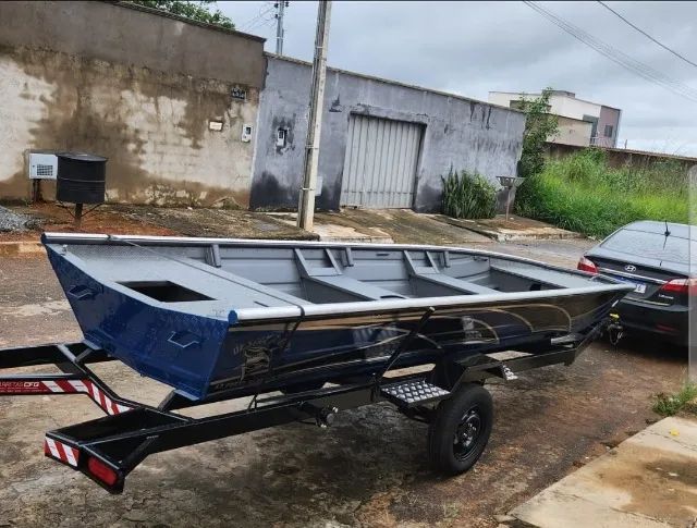 Canoa motor e carreta - Foto 3