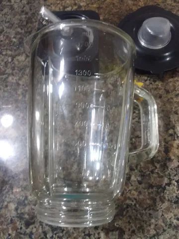 Copo vidro liquidificador 