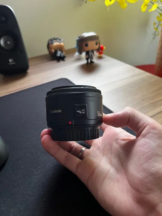 Lente Canon 50mm f/1.8 - Foto 3