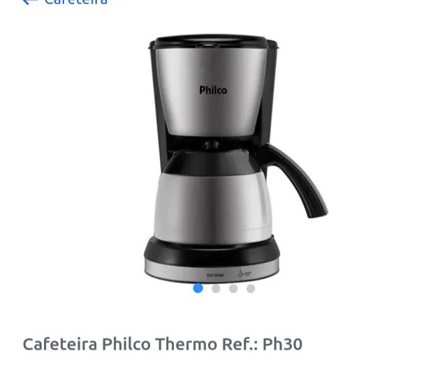 Cafeteira elétrica Philco ph30 thermo inox 110v