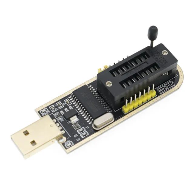 Gravador de Bios Usb CH341A Programadora Eprom Chips Notebook TV Desktop - Foto 2