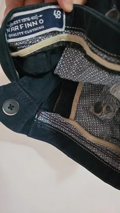 Calça em Brim-Sarja, NOVA! - Foto 3