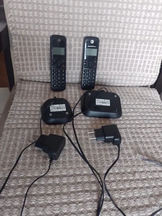 Telefone sem fio com extensão 