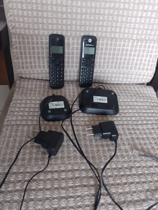 Telefone sem fio com extensão