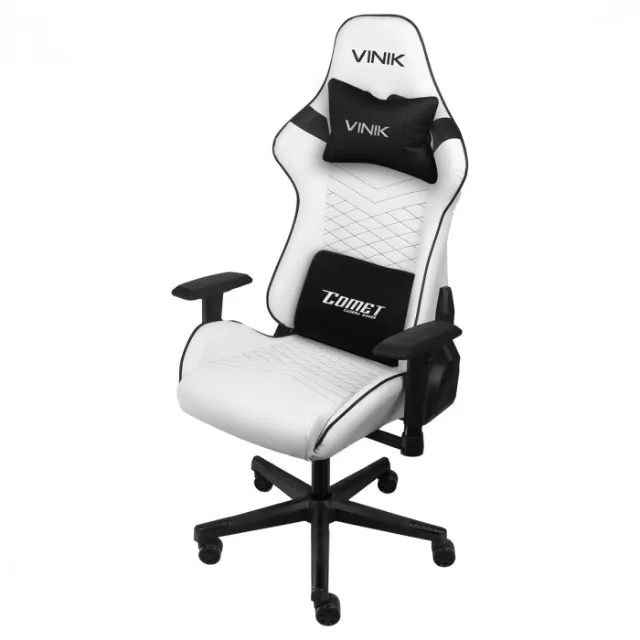 Cadeira Gamer Vinik Comet Branca - WZetta