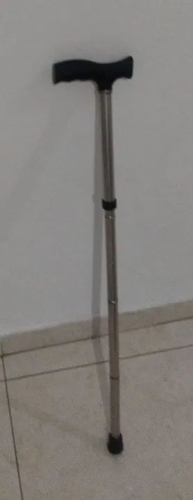 Bengala de alumínio dobrável - Foto 2
