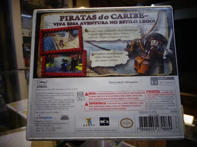Jogo Lego Piratas do Caribe Conservado  - Foto 3