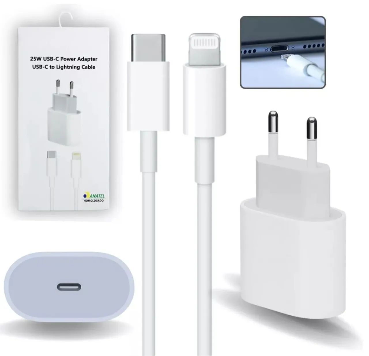 Carregador 25W USB-C para iPhone - Original